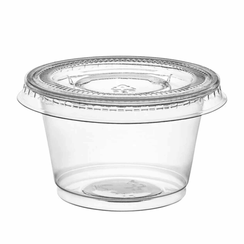 PLASTIC CONT 4 OZ HEAVY 1X2000
